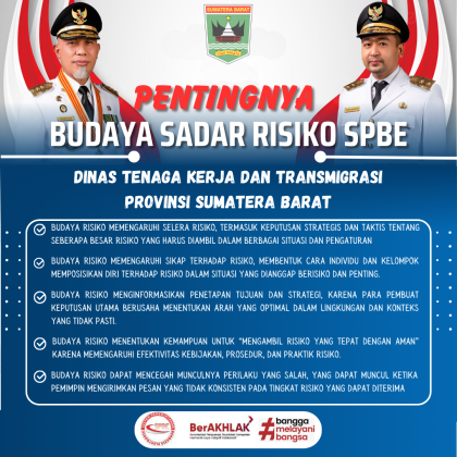 Pentingnya Budaya Sadar Risiko SPBE